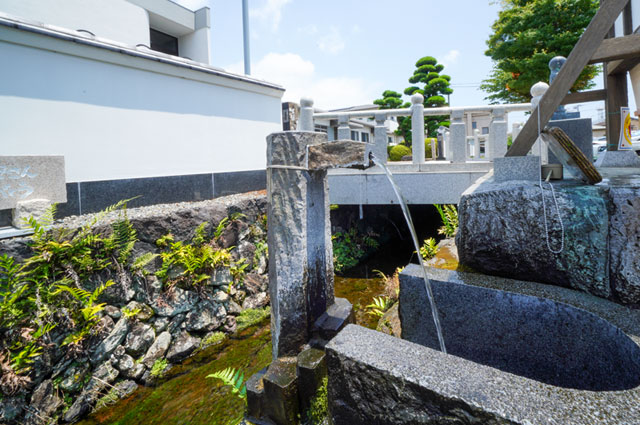 わき水汲み場