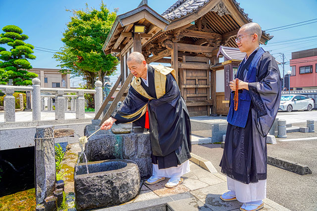 住職と副住職